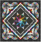 Artistic Quilts with Color Quilt Kit TIM HOLTZ - ALCHEMIST CRYSTALS QUILT KIT: SHIPPING SEPTEMBER 2021