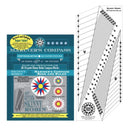 Artistic Quilts with Color SKINNY ROBIN 16-POINT MARINER'S COMPASS BOOK AND RULER COMBO