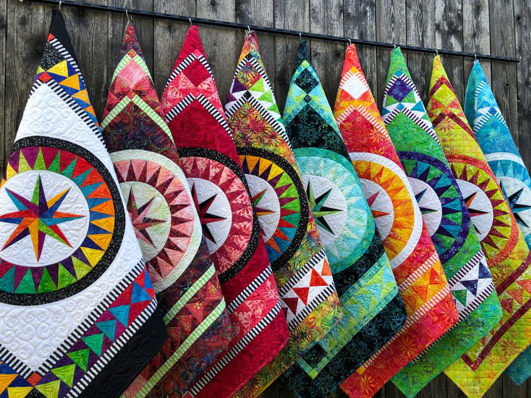 BE COLOURFUL - HAPPINESS 2.0 QUILT KIT - Artistic Quilts with Color