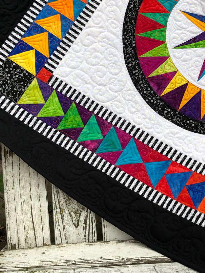 BE COLOURFUL - HAPPINESS 2.0 QUILT KIT - Artistic Quilts with Color