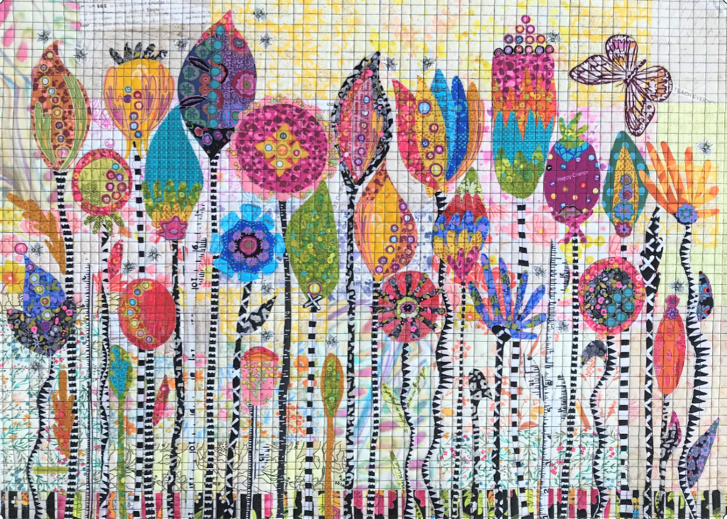 LAURA HEINE -  SEED PODS Pattern - Artistic Quilts with Color